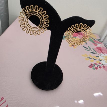 Gold Played Bold Stud Earrings