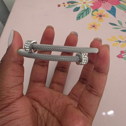 Silver Adjustable Bangle