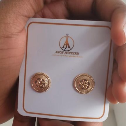 Gold Plated Stud Earrings